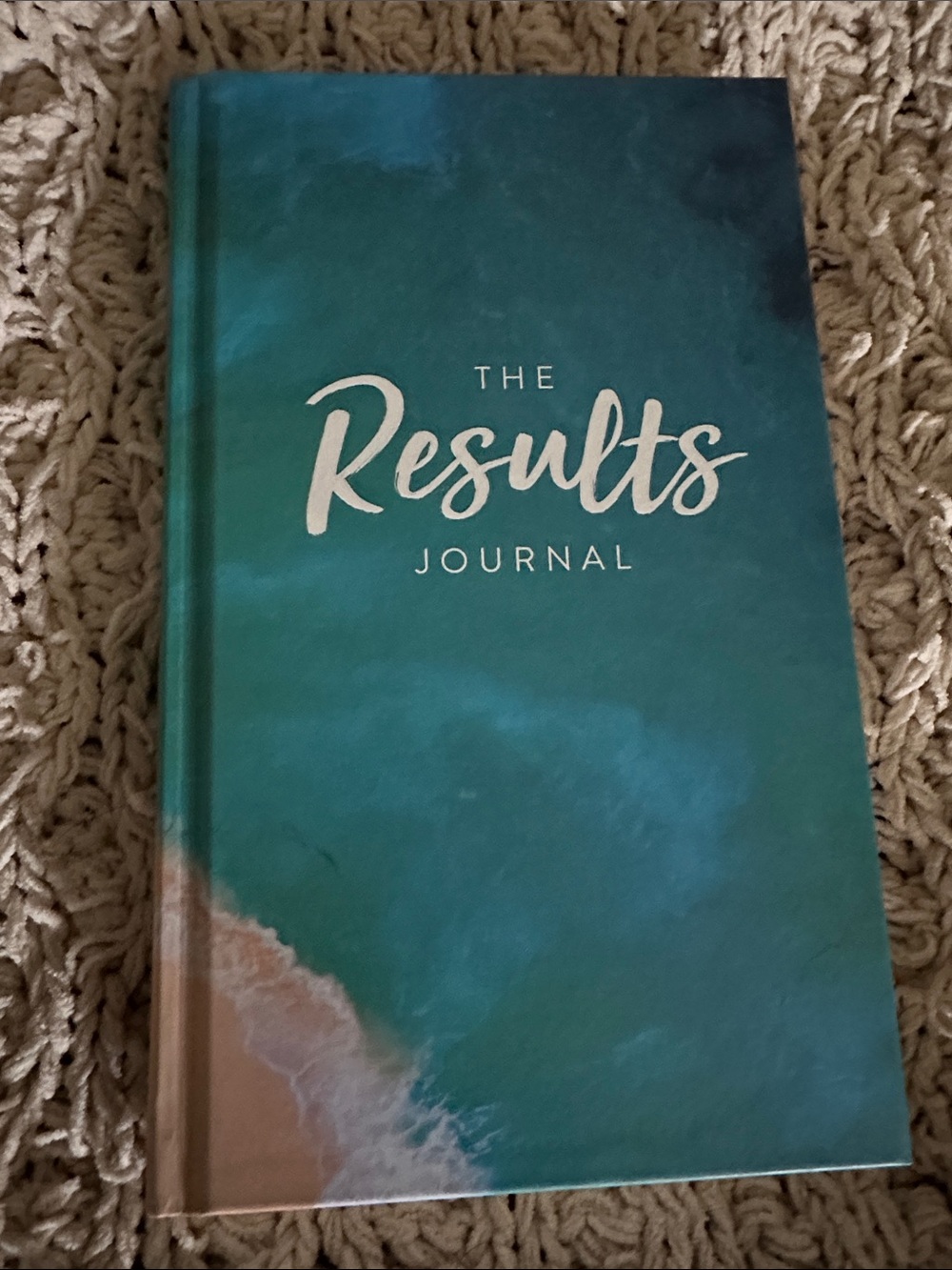 The Results Journal by Kris Carr (Limited Edition Beach Cover) NWOT